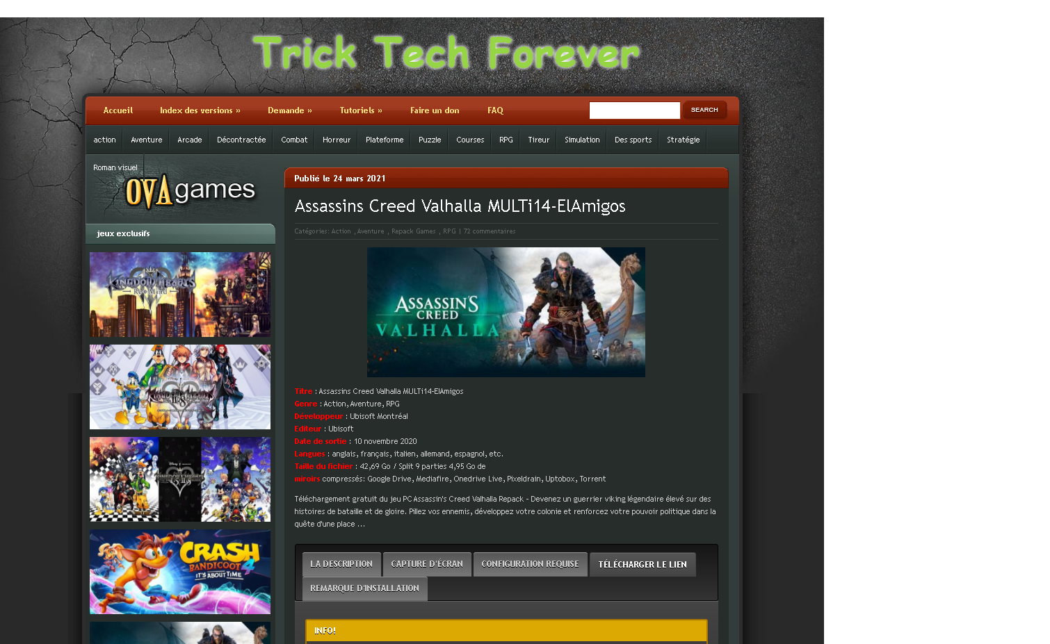 Telecharger Assassins Creed Valhalla MULTi gratuitement ( en lien direct, pas besoin de Torrent ) 7xux