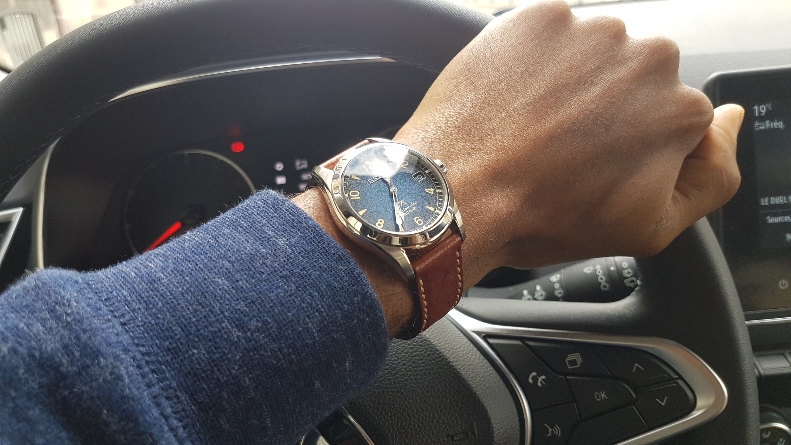 Feu de Seiko Alpinist E396
