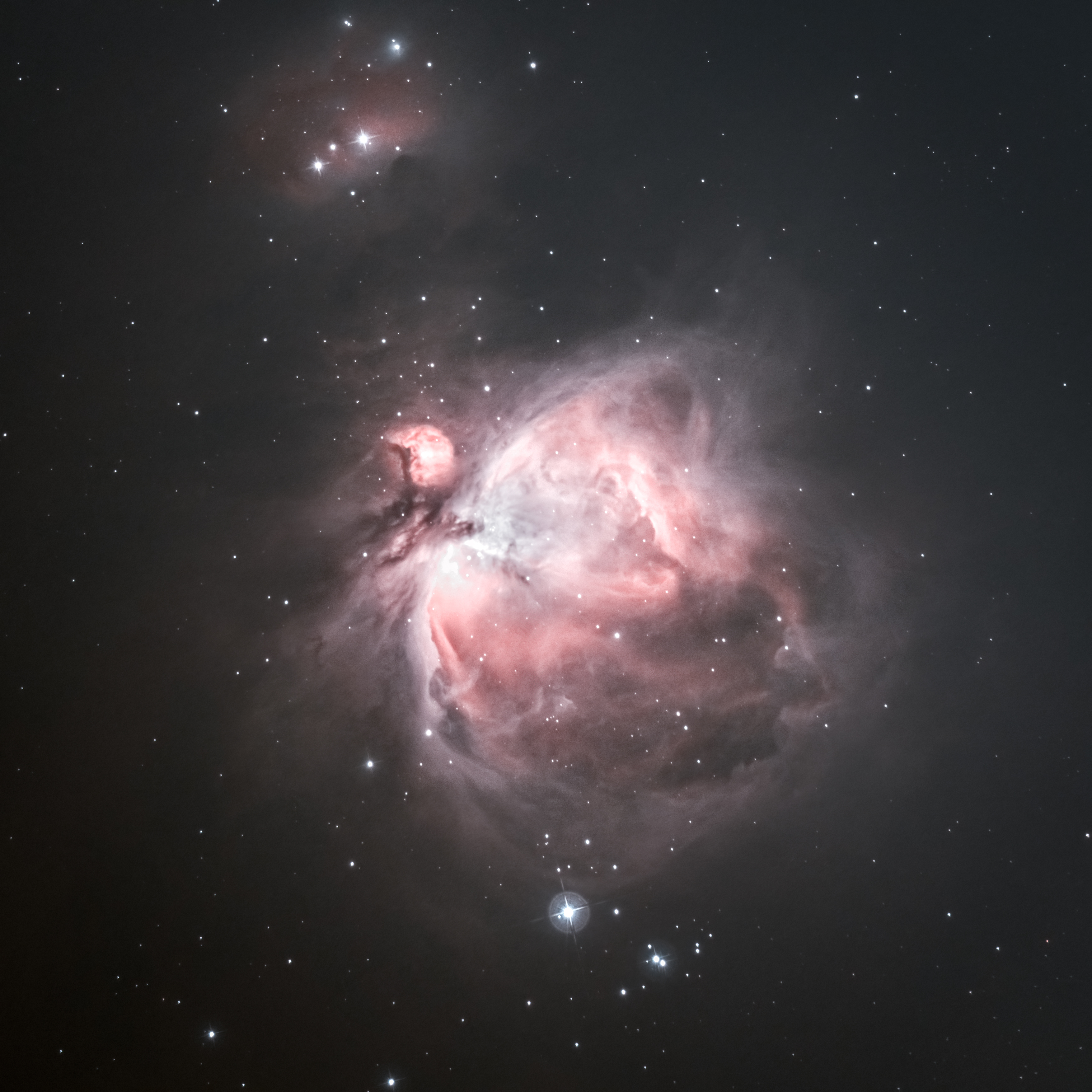 Au revoir Orion (m42/m43 + paysage) Sqw5