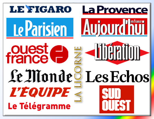 Pack Presse (41) Journaux Français & Corse du Lundi 19 Septembre 2022