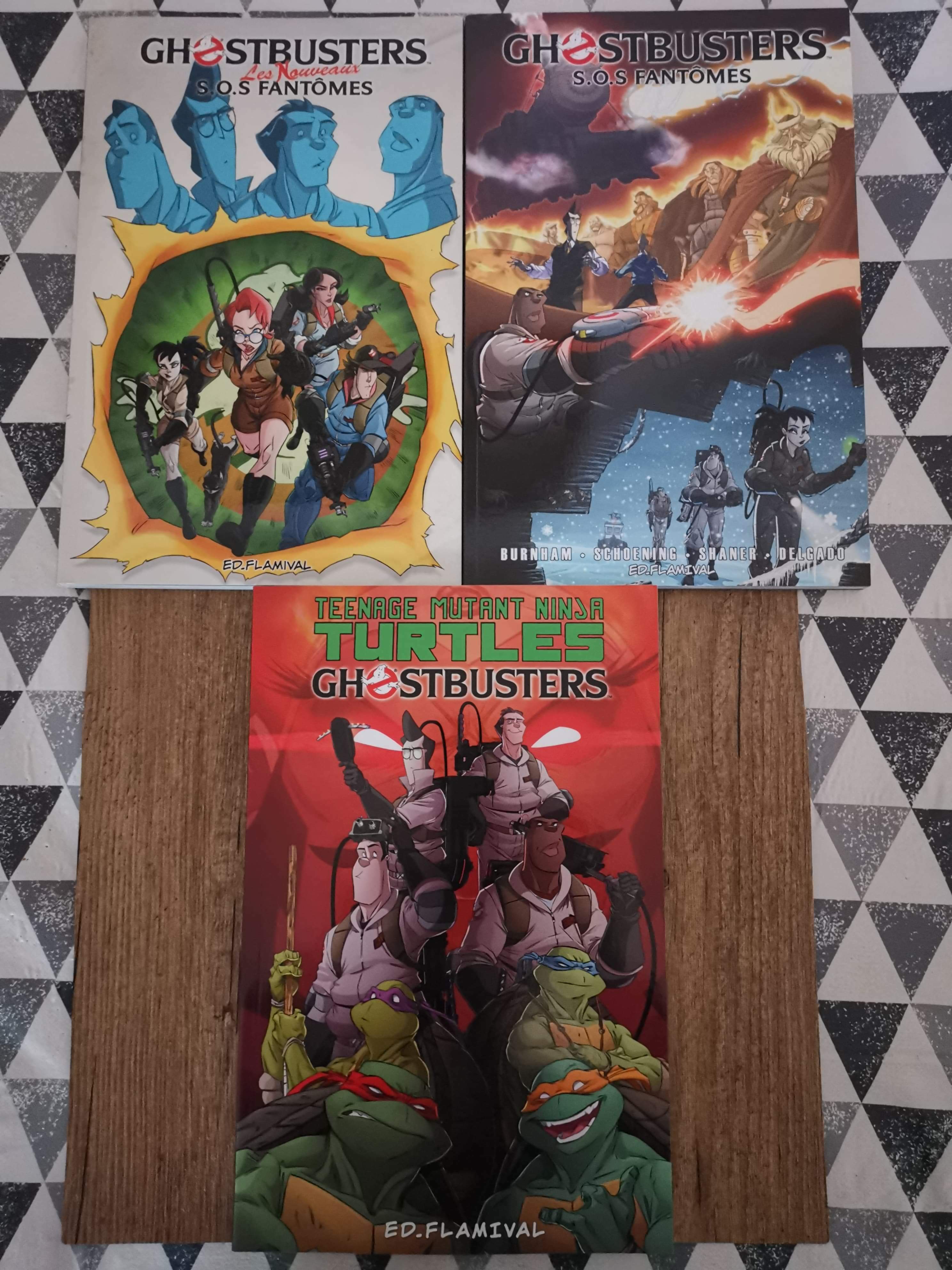 TMNT – GHOSTBUSTERS – Ed.Flamival