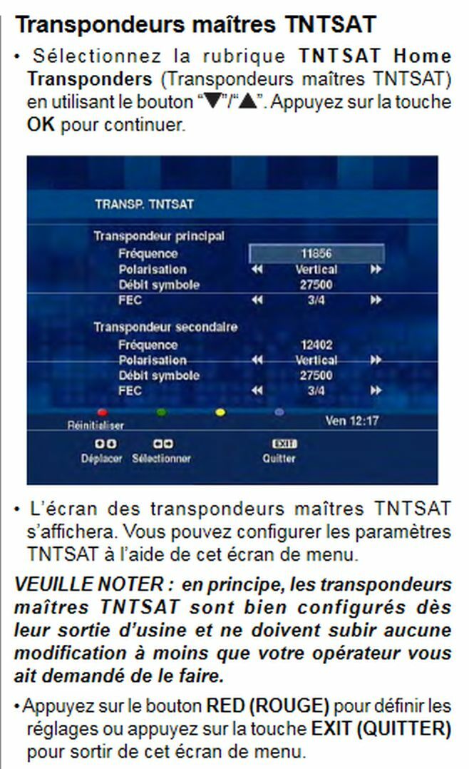 TNT Sat — Chaînes et fréquences sur Astra 19,2° Est