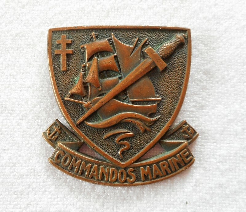 Insigne Commandos Marine numéroté Juv1