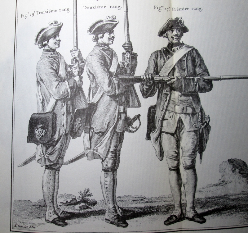 Espagne 1762 maniement d'armes P795