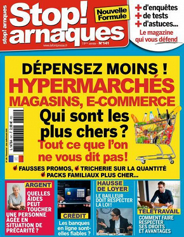 Stop Arnaques - Juin-Août 2021