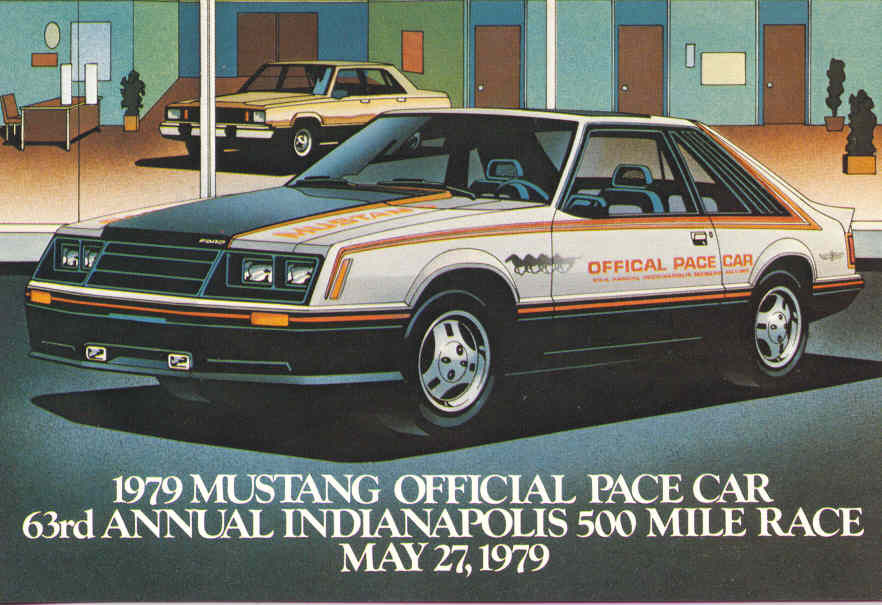 mustang peace car de 1979 de chez monogram au 1/24 V8fc