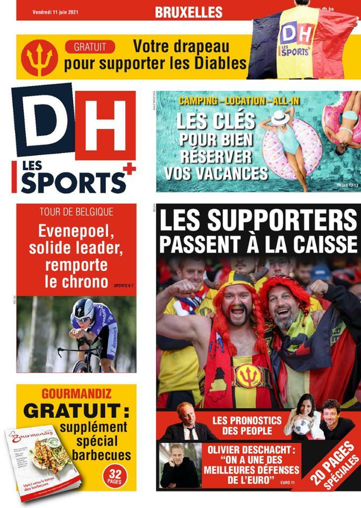 Pack Journaux (Belges) Du Vendredi 11 Juin 2021