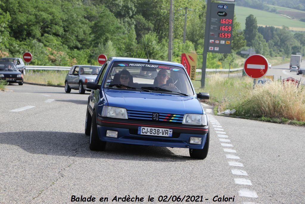 [07] 19/06/2021 - L'Ardèche en 205 GTI 30rh
