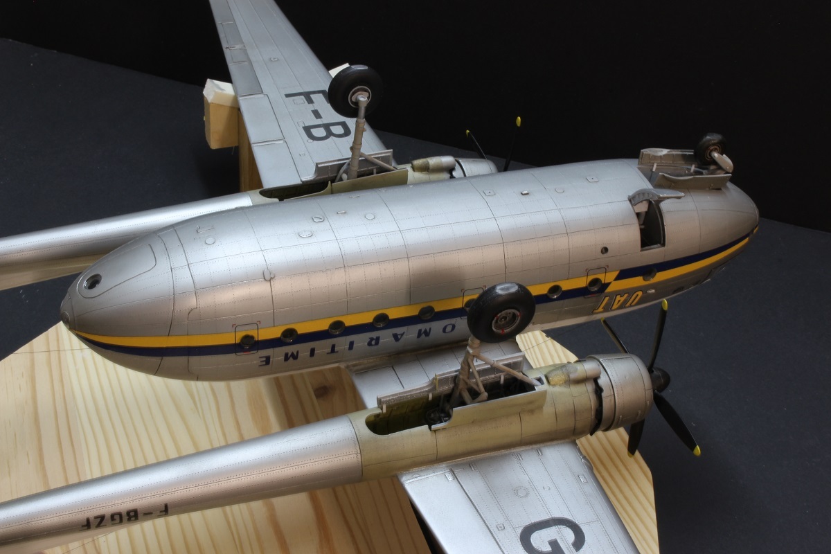 [VITRINE "Voler c'est mieux en double"] Nord 2502 UAT- Aéromaritime - Heller - 1/72 par Régis Biaux Jzka