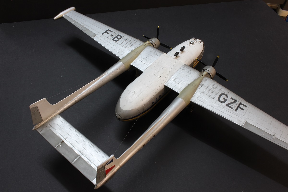 [VITRINE "Voler c'est mieux en double"] Nord 2502 UAT- Aéromaritime - Heller - 1/72 par Régis Biaux Olp7