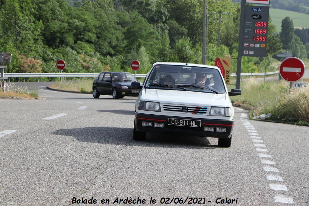 [07] 19/06/2021 - L'Ardèche en 205 GTI Zxju