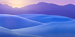 Les dunes de saphir