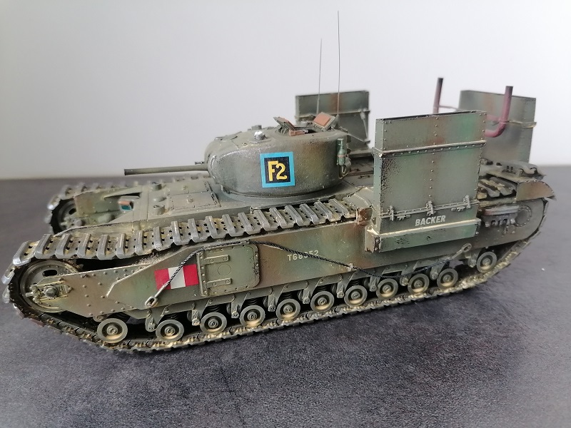 churchill MK II "backer" calgary regiment Dieppe  1942 P9vu