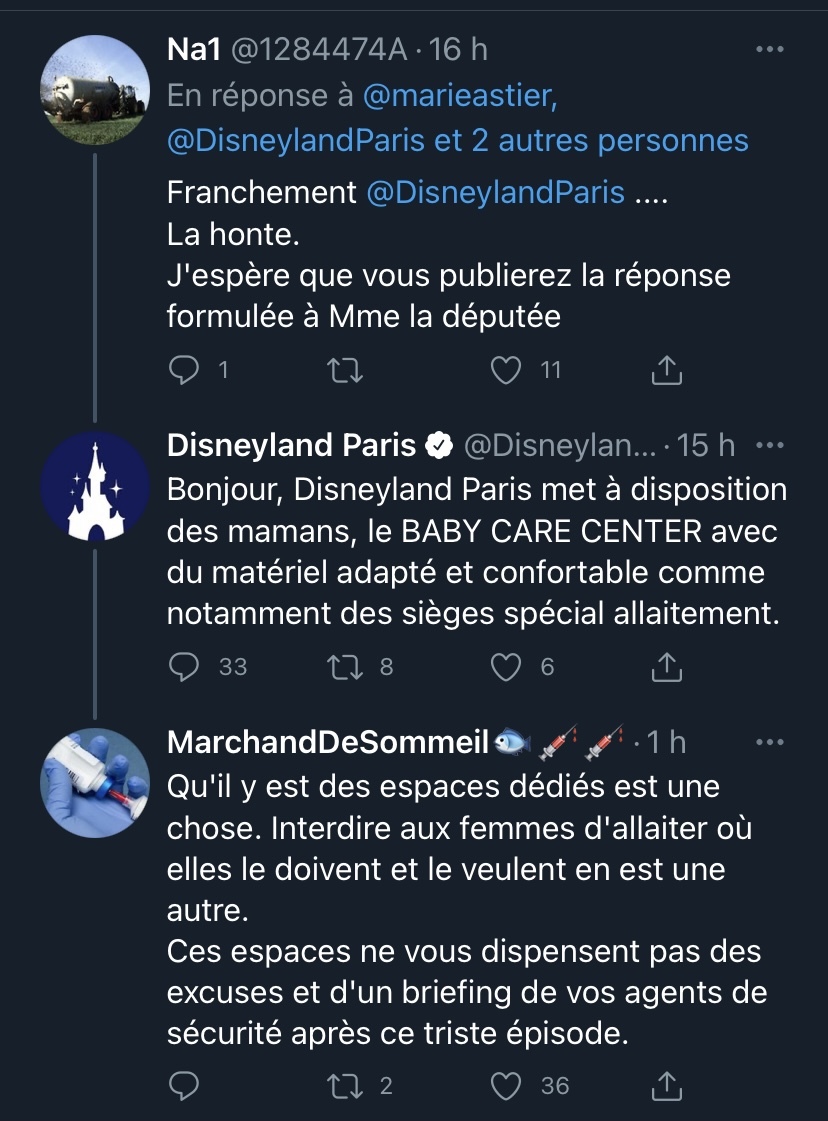 Une maman empêchée d'allaiter à Disneyland Paris [juillet 2021] Buq0