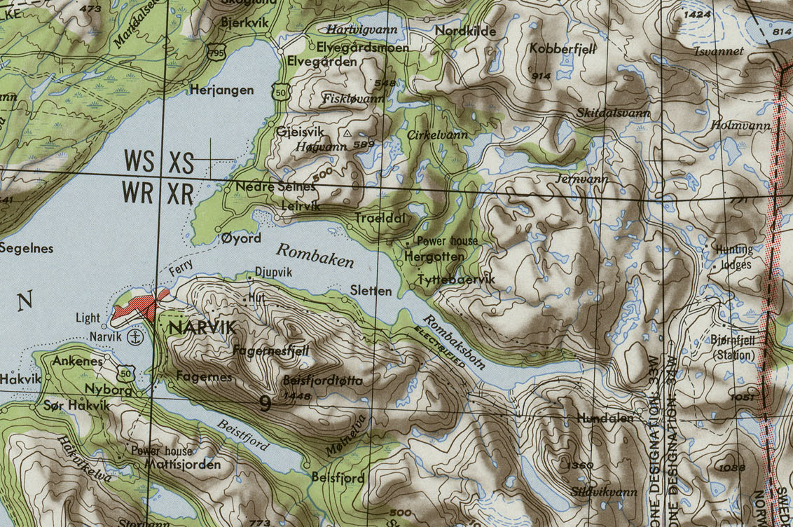 Narvik area