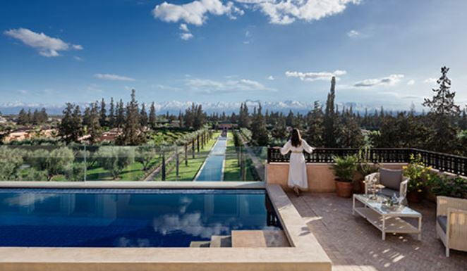 marrakech hotel piscine privée