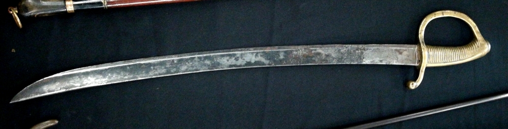 Marquages sur un sabre briquet an XI 7cv0