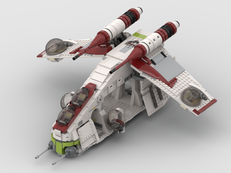 [MOD] 75021 Republic Gunship - LEGO Star Wars - Eurobricks Forums