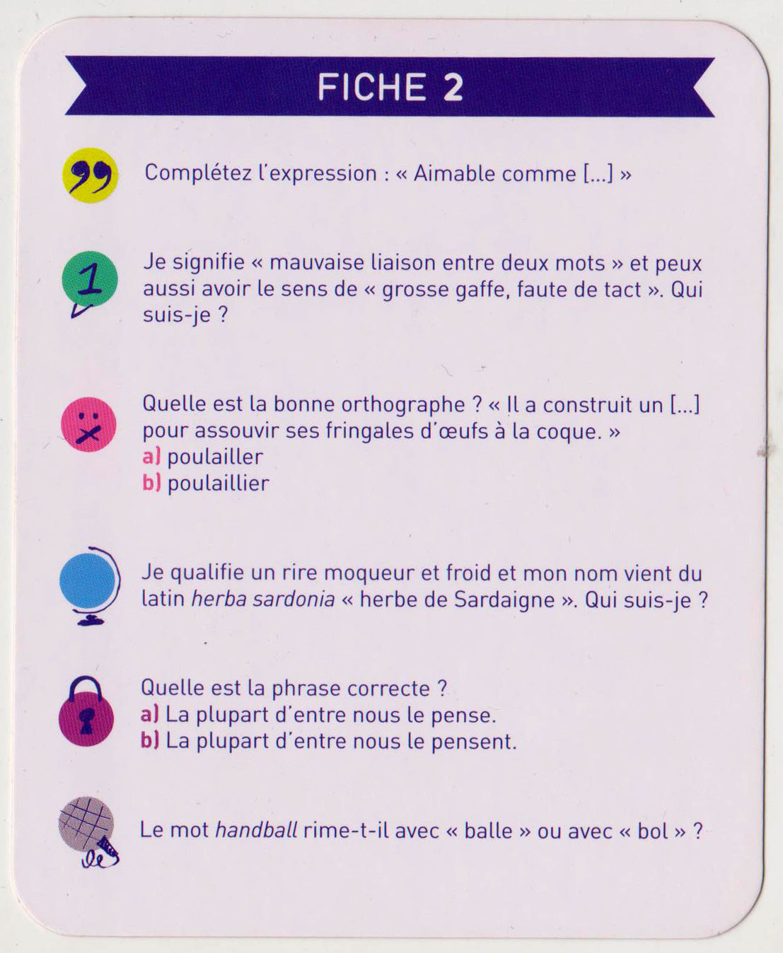 Curiosités de la langue française Ch1u