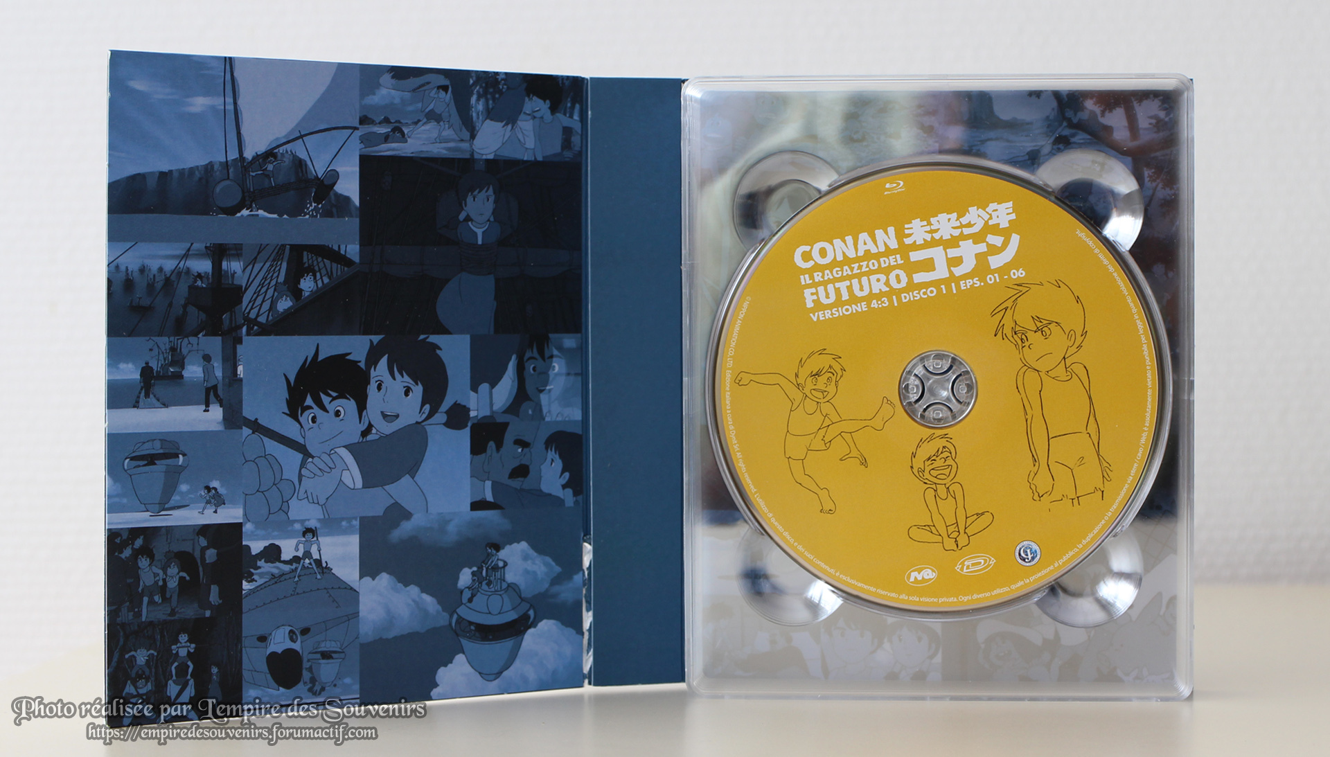 [Import] Conan le fils du futur, test Blu-ray Fzpn