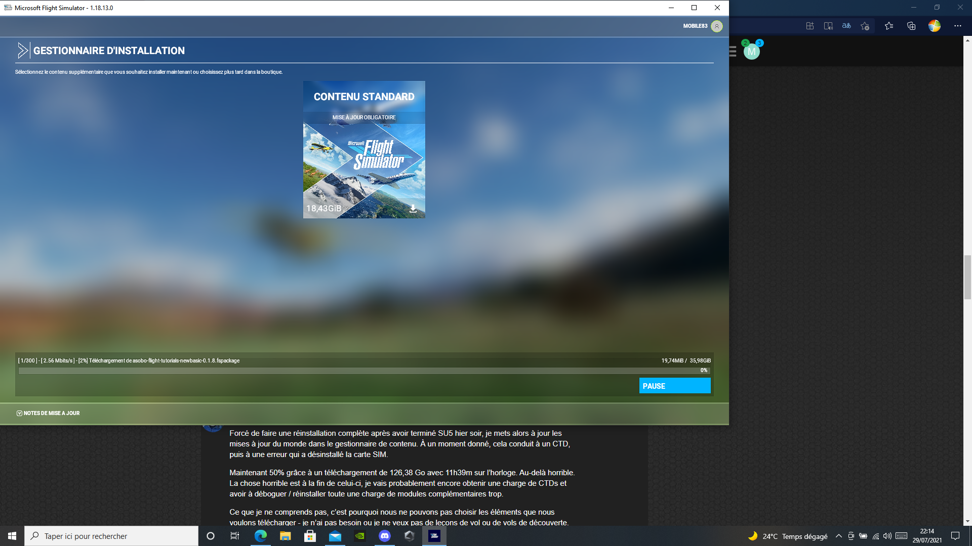 Flight Simulator Server Download speeds/server capacity is an absolute joke - Page 3 - General ...