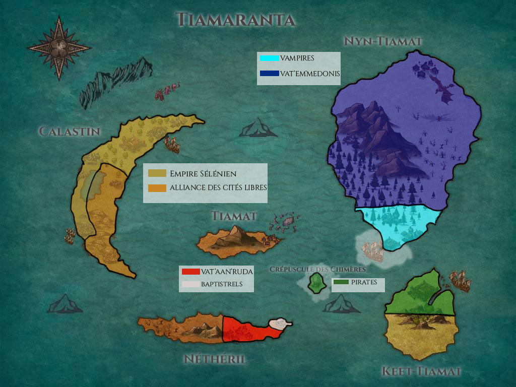 Géographie de Tiamaranta Pfsz