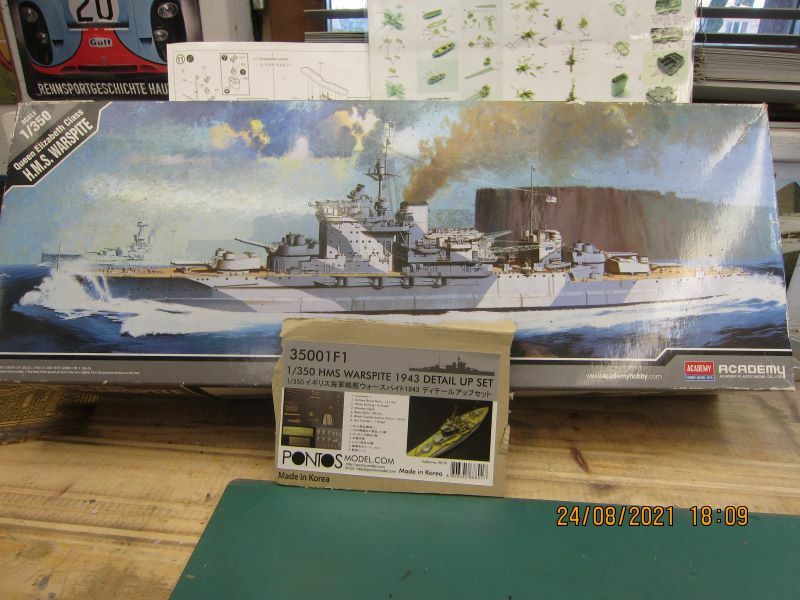 HMS Warspite [Academy+Pontos Model 1/350°] de 0582..574 Richard Okww