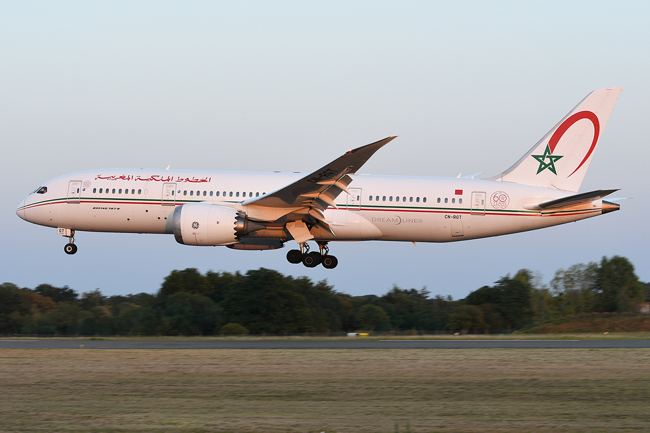 [31/08/2021] Boeing B787 (CN-RGT) Royal Air Maroc !!! 0uom