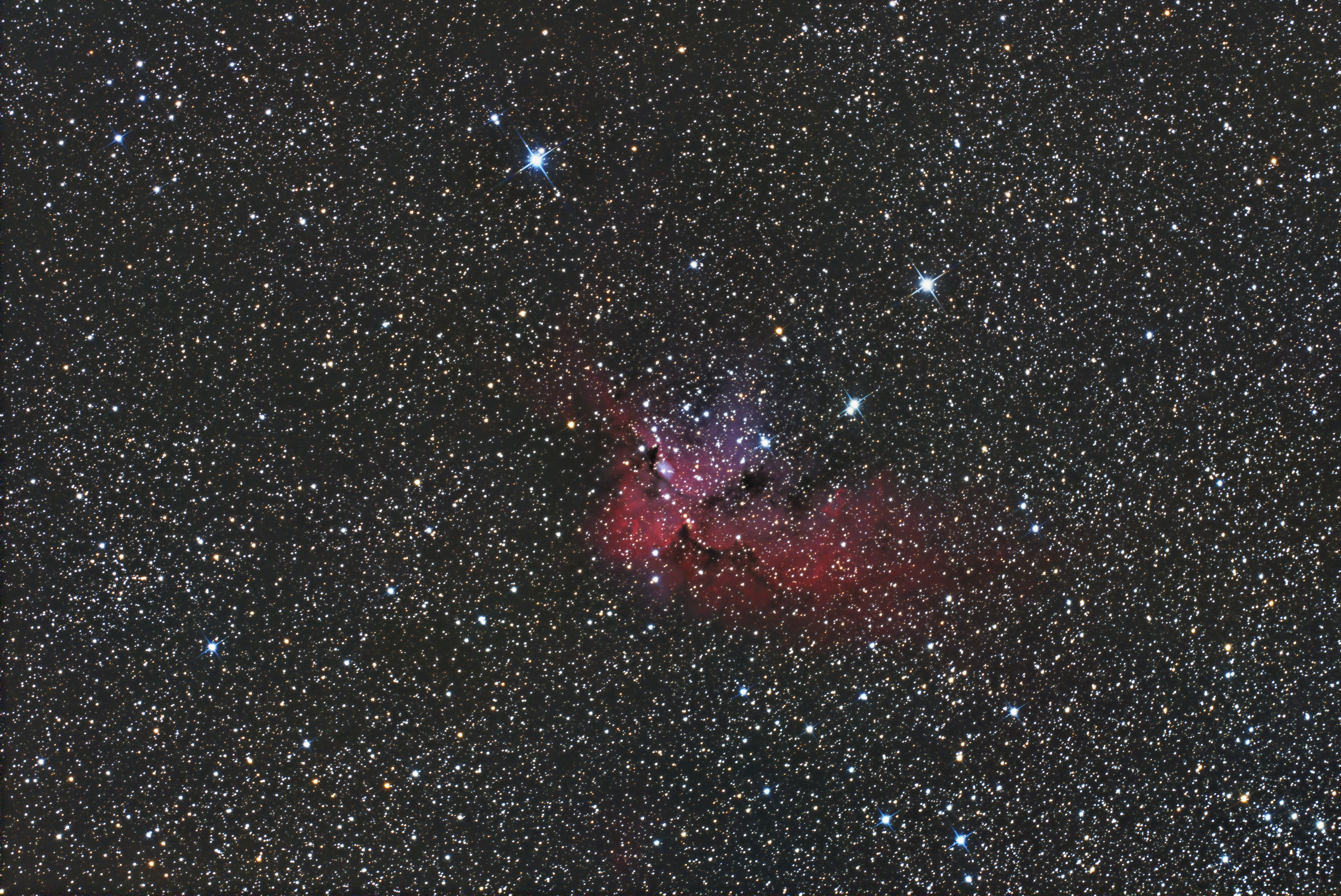 NGC 7380 - Le sorcier Kefy