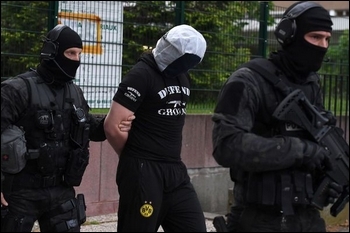 Photo de l'arrestation de Vitali Klisco.