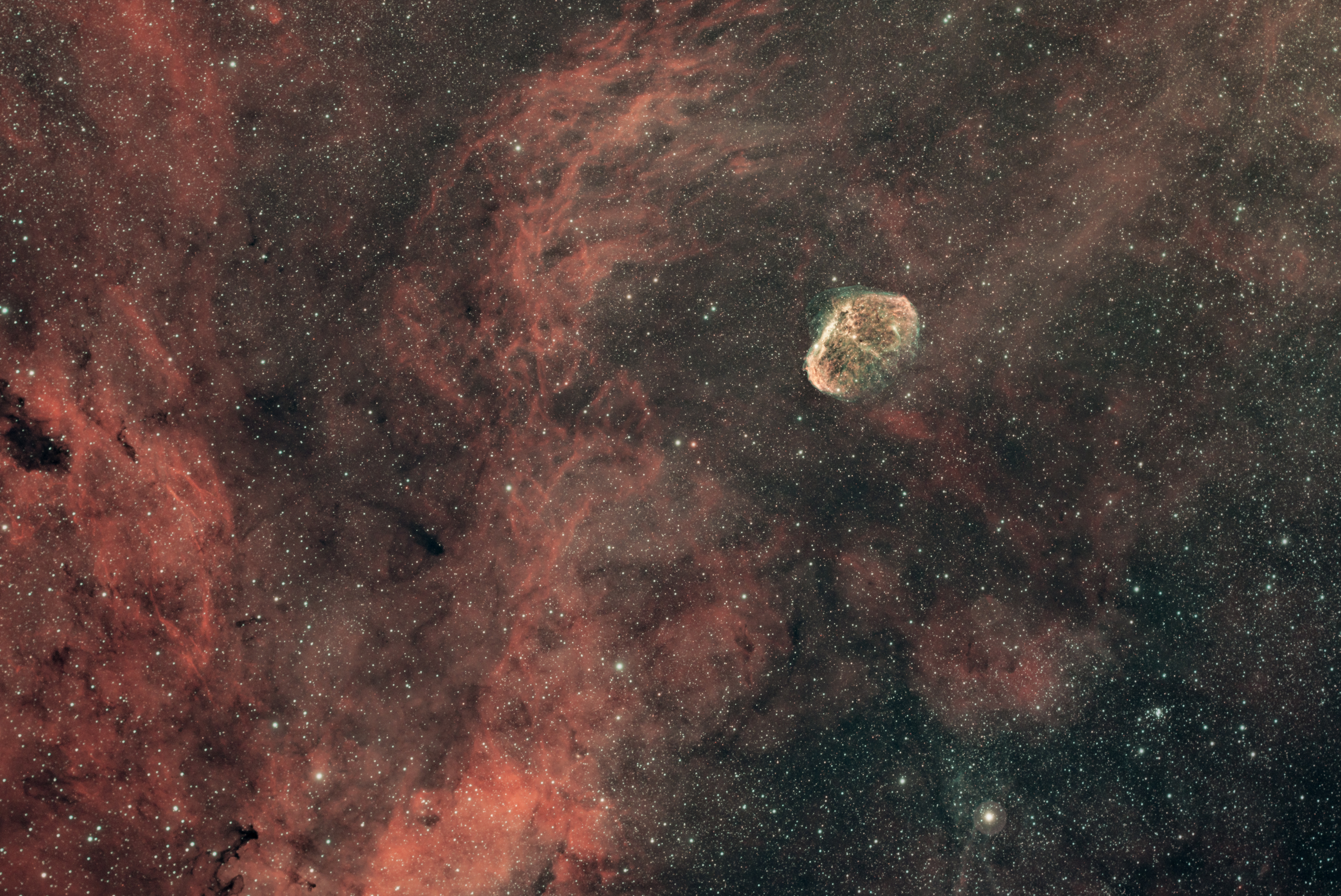 NGC6888 (La nébuleuse du croissant) (FIN) 69w0