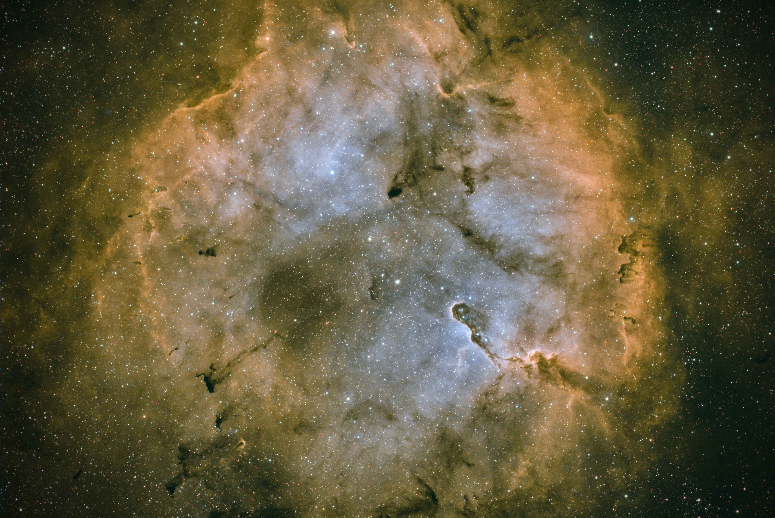(NEB. EM) IC1396 (La trompe d'éléphant) 7zmd