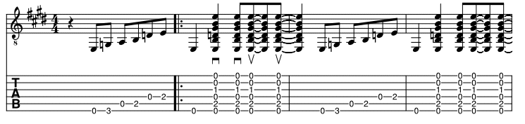 Solfège ou tablature ? Fw78
