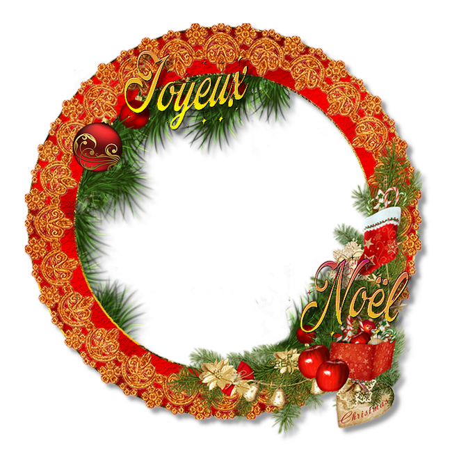 Cadre PNG - Noël- Nouvel An (1) 5hvr