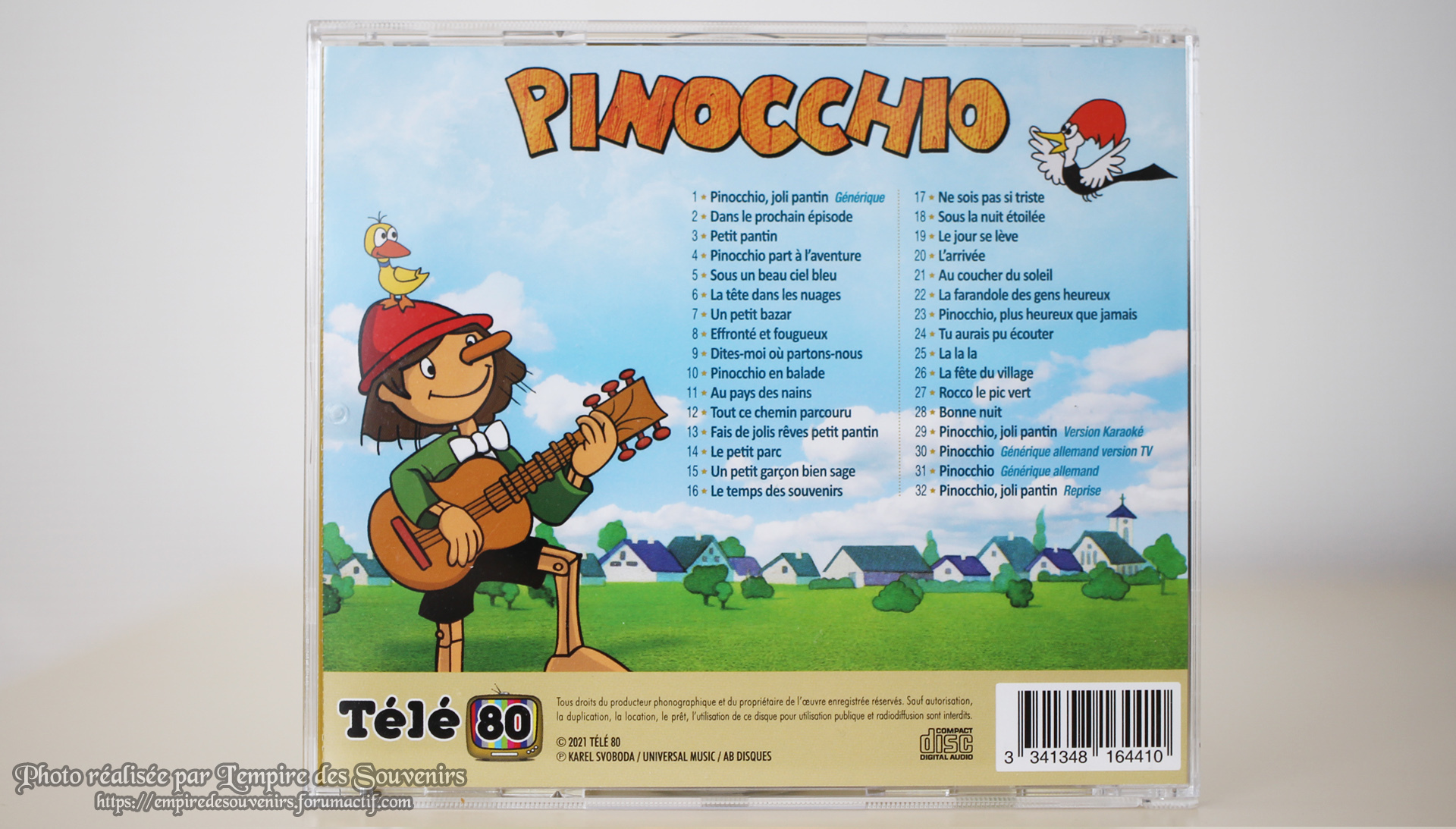 Critique CD - Pinocchio (1976) - Télé 80 Du3g