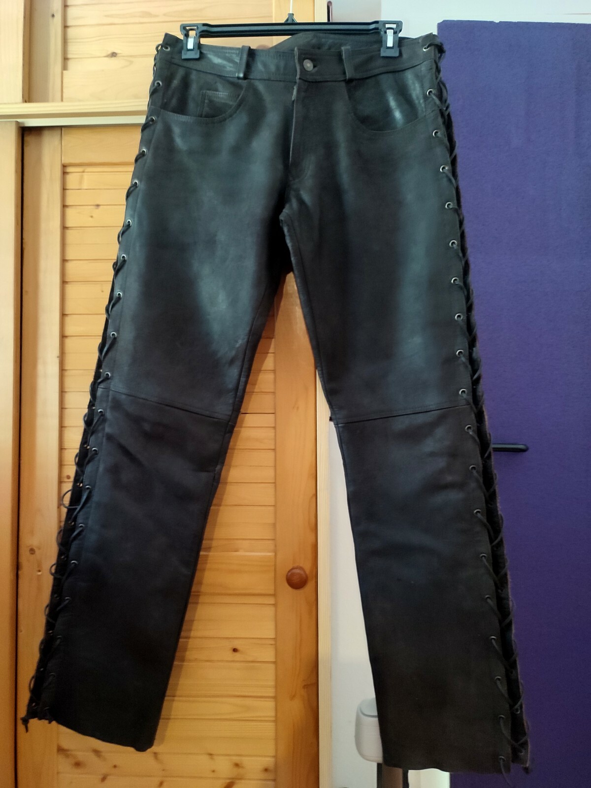 Pantalon cuir Last Rebel 3cxr