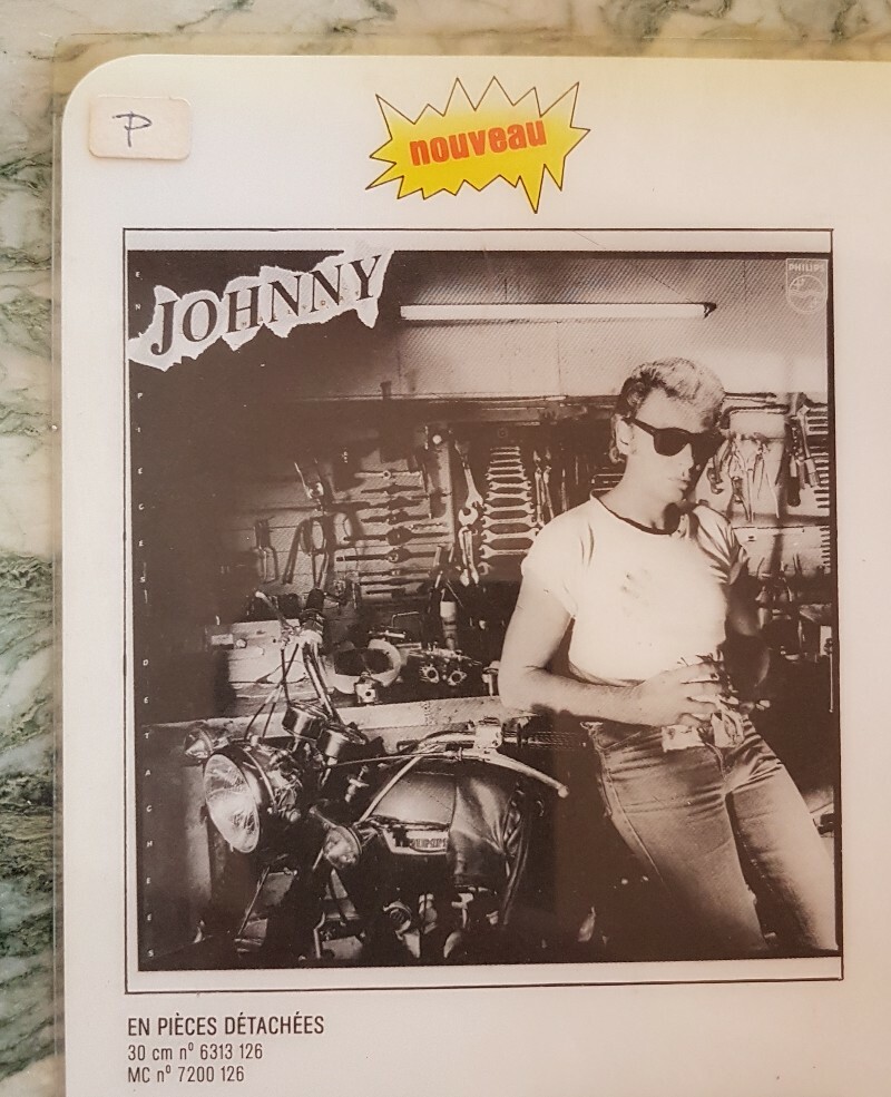 Pour classer ses vinyles de Johnny Mn92