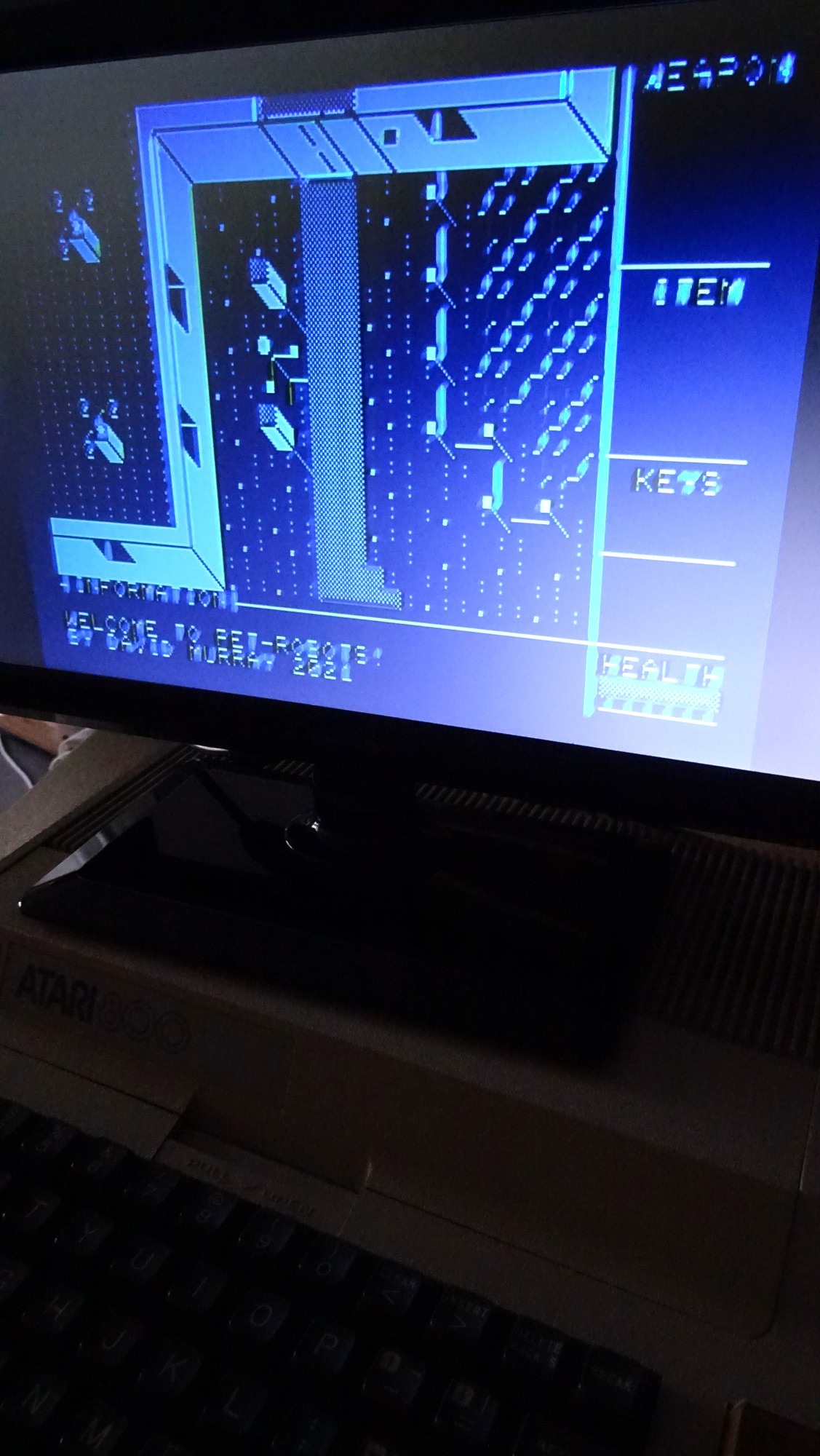 [TEST] Attack Of The PETSCII Robots - Atari 800/XL/XE/XEGS Syoz
