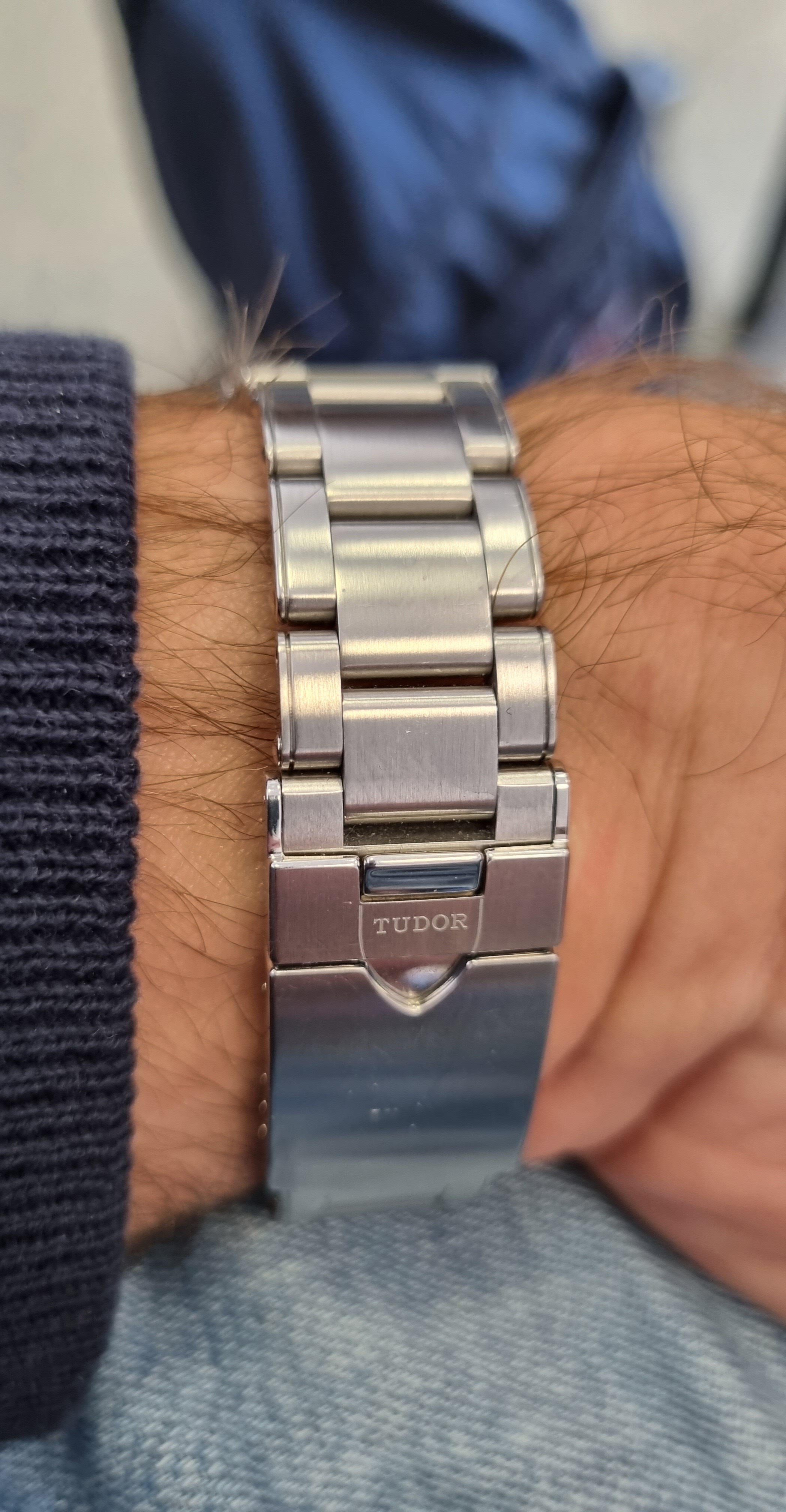 Demi-maillon Uncle Seiko pour bracelet acier BB58 B5lu