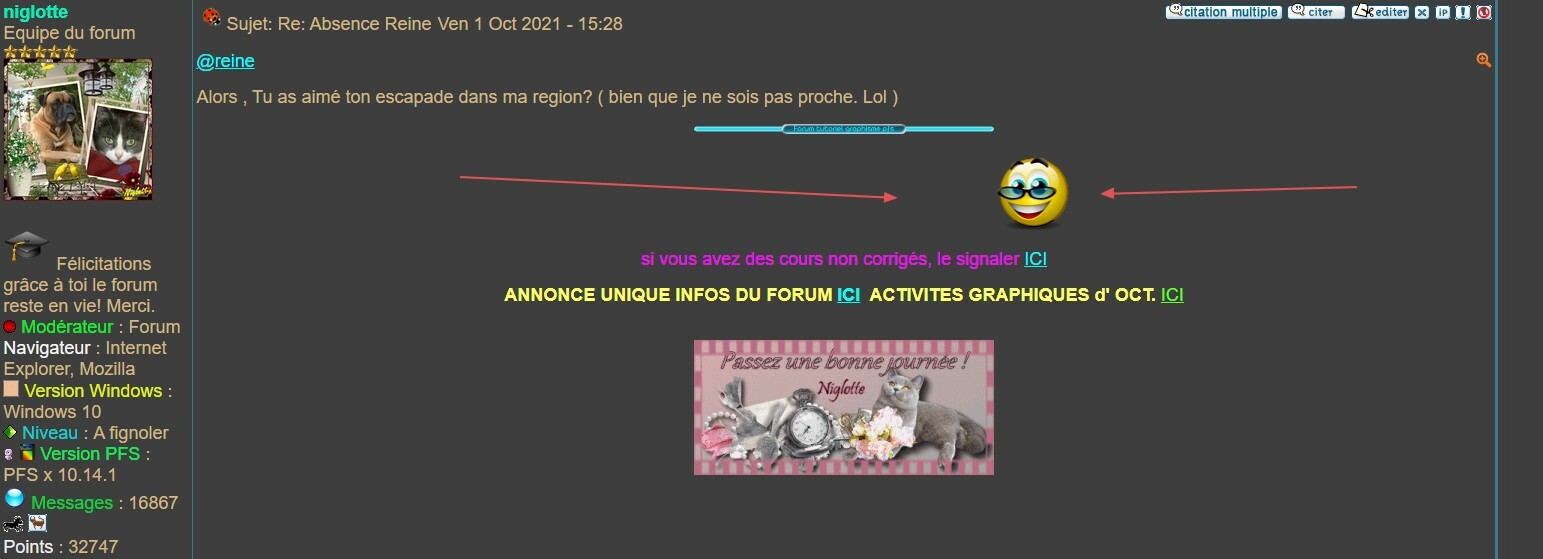  [PHPBB2] Espace important sur des messages. Sq8r