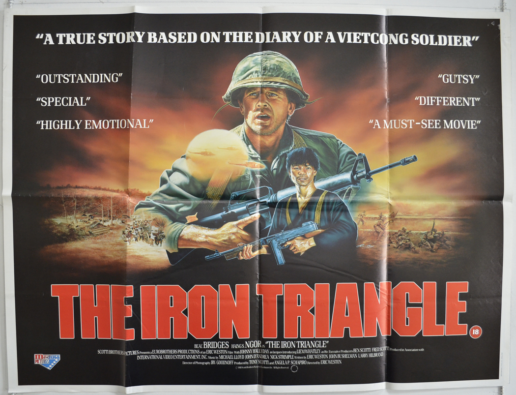 LES FILMS DE JOHNNY 'THE IRON TRIANGLE' ( Le triangle de fer ) 1988 Dt8i