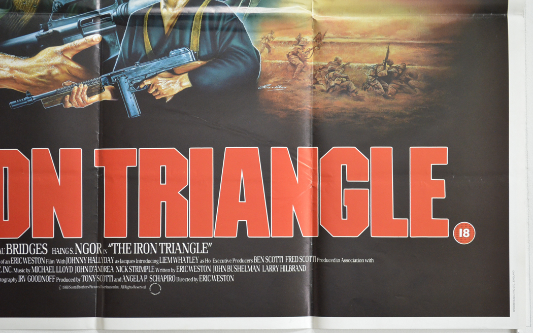 LES FILMS DE JOHNNY 'THE IRON TRIANGLE' ( Le triangle de fer ) 1988 Mp25