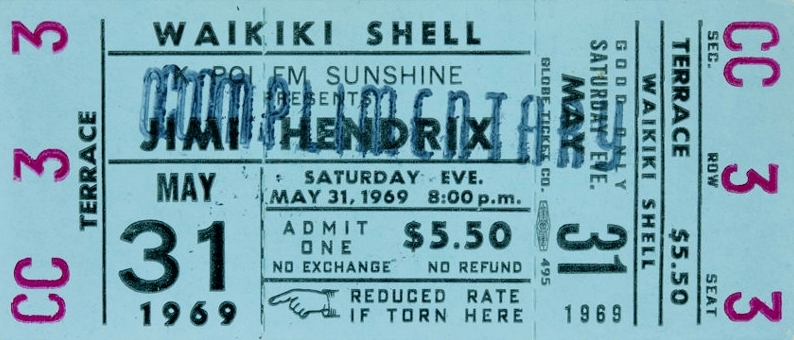 Honolulu (Waikiki Shell) : 31 mai 1969 Sdxv