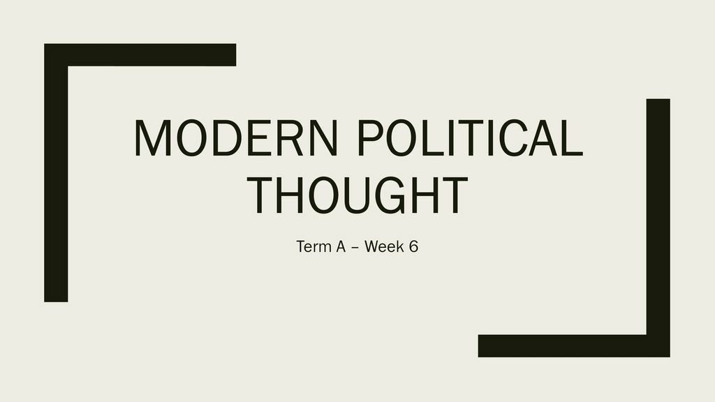 different-aspects-of-modern-political-thought