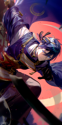 Mikazuki Munechika (Touken Ranbu) 3yrj