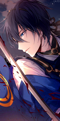 Mikazuki Munechika (Touken Ranbu) L0wr