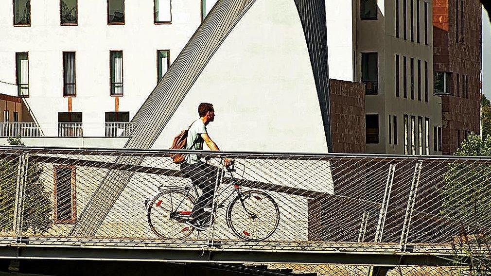 Toujours sur la passerelle. Rlje