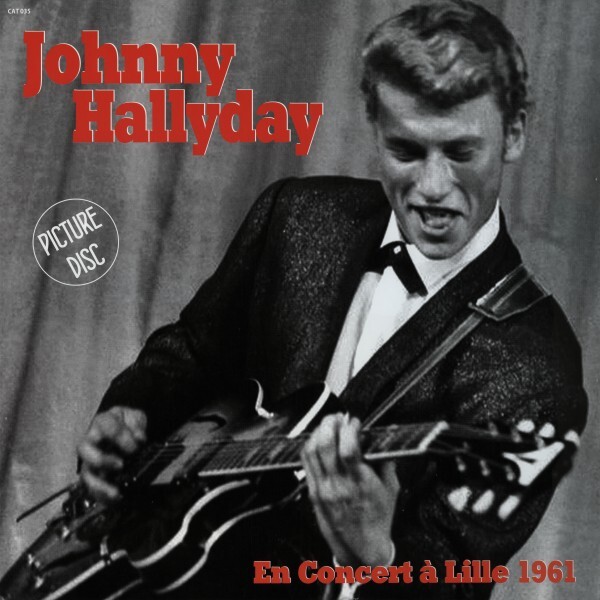 picture disc "Johnny, maquette 1958" édité par Cat records Q0xi