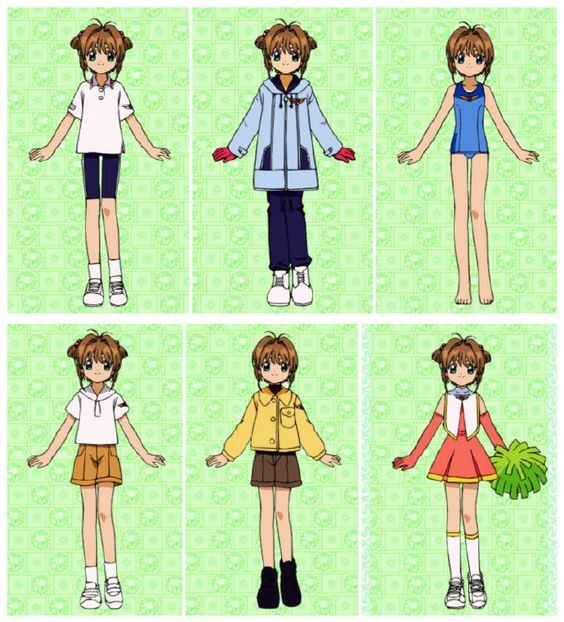[Card Captor Sakura] Les costumes de Sakura Atl4