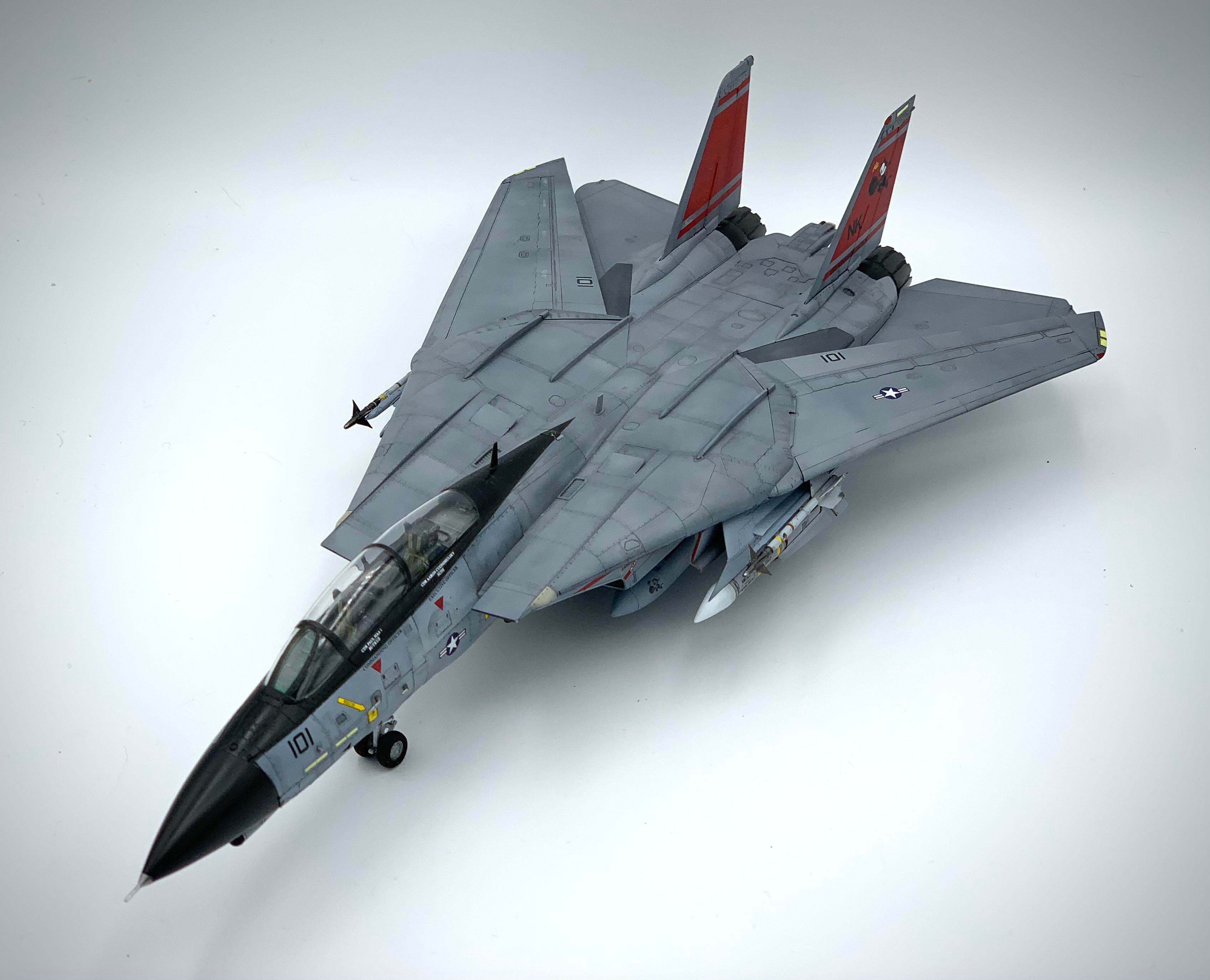 F-14D (1/72 Great Wall) from VF-31 Azni